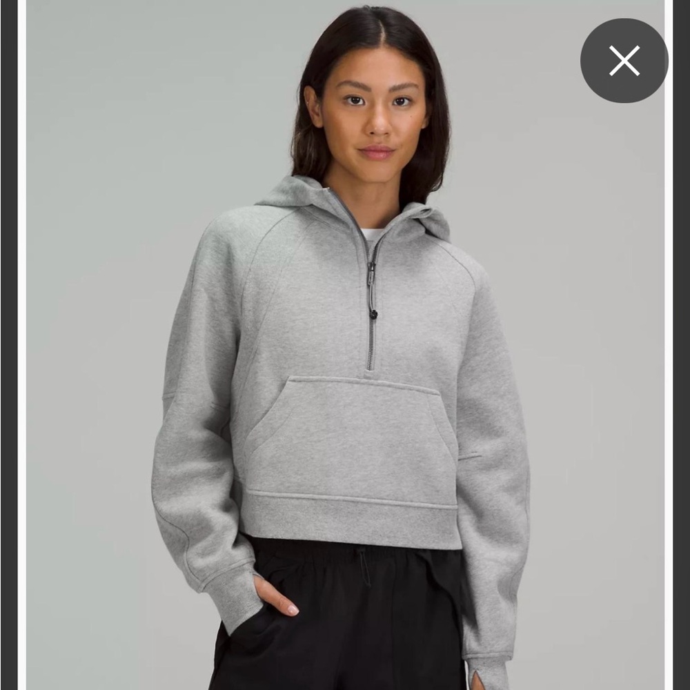 Lululemon Scuba Oversized Half Zipped Hoodie